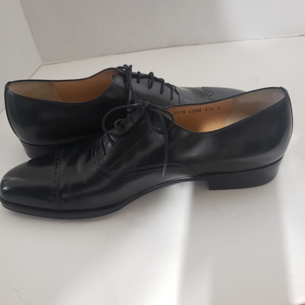 Ferragamo Lace-up Dress Shoes - Picture 7 of 11